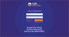 Desktop Screenshot of ev.cloudindustries.eu